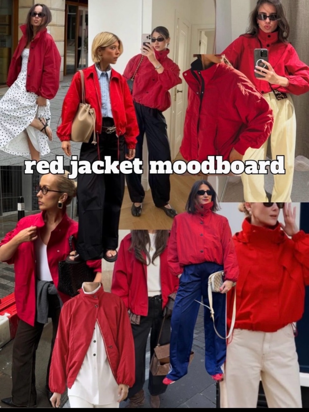 Viral Red Oversized Utility Windbreaker Button Front Jacket - Picture 8 of 13